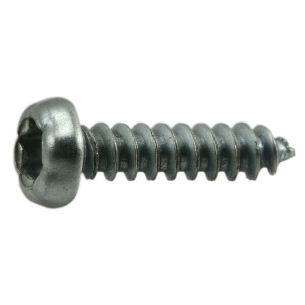 Midwest Fastener Sheet Metal Screw, #2 x 3/8 in, Zinc Plated Steel Pan Head Torx Drive, 50 PK 37043 - main